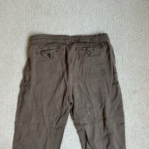 James Perse Womens Lounge Sweatpants Brown Athleisure Drawstring Size 1 small - Picture 8 of 9